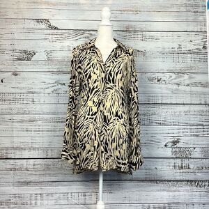 Crinkle fabric tunic  